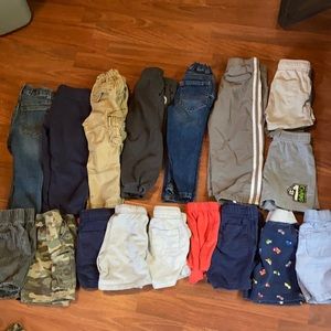 Boys 2t pant/shorts lot